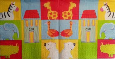 246 Animals Africa: Divers - 3-ply